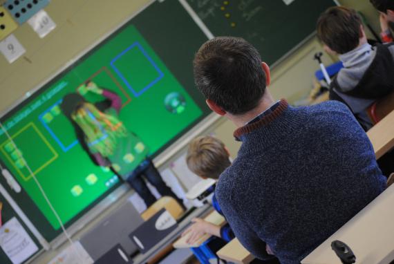 Briers Maarten : « Notre projet TBI est un projet d’école réfléchi ».