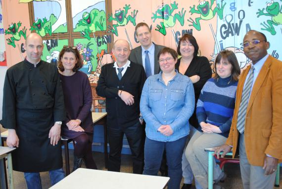 À Couillet, la Cellule positive accueille les enseignants débutants avec le sourire.