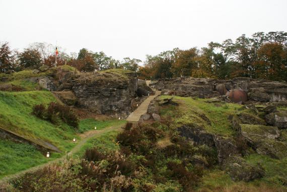 Au centre des projets, des lieux de mémoire comme les ruines du Fort de Loncin.