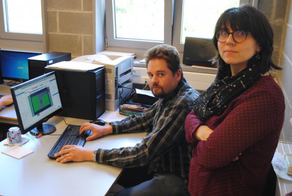 Portrait Anne-Marie Thoma et Mathieu Vanbockstael unissent leur efforts pour créer un jeu vidéo avec leurs élèves.