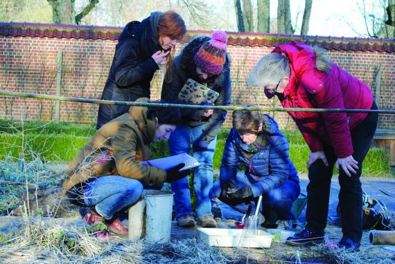 Les participants à la formation découvrent rapidement une complicité « naturelle ».