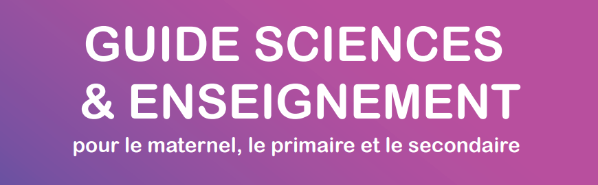 Guide sciences et enseignement