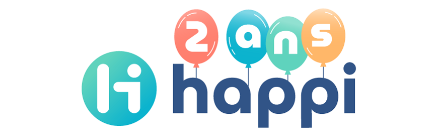 Happi fête son 2e anniversaire