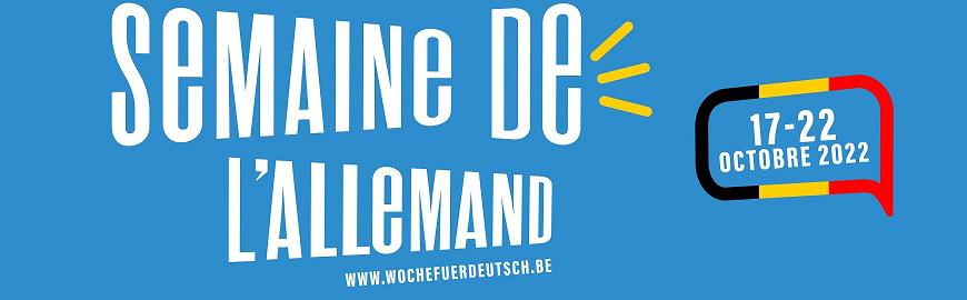 Semaine de l'allemand, du 17 au 22 octobre 2022