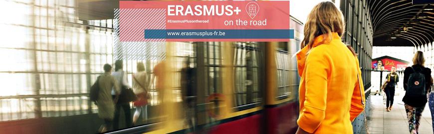 Erasmus+ se déplace dans les provinces pour informer sur les possibilités du programme.