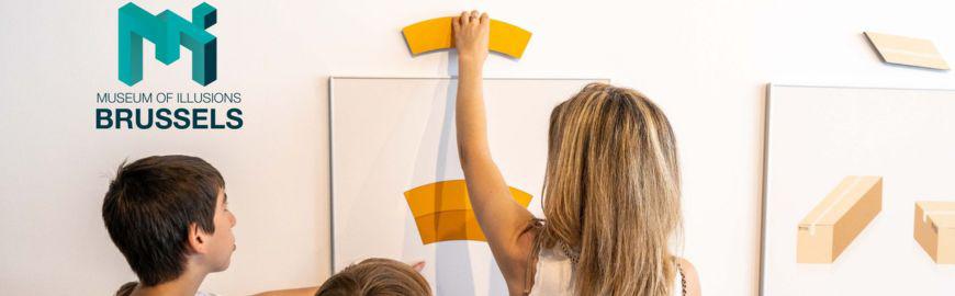 Musée des illusions bruxelles - entrée gratuite 1re primaire